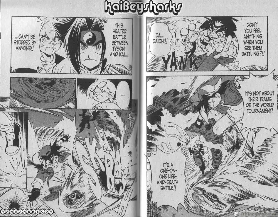 Bakuden Shoot Beyblade Chapter 14.2 21